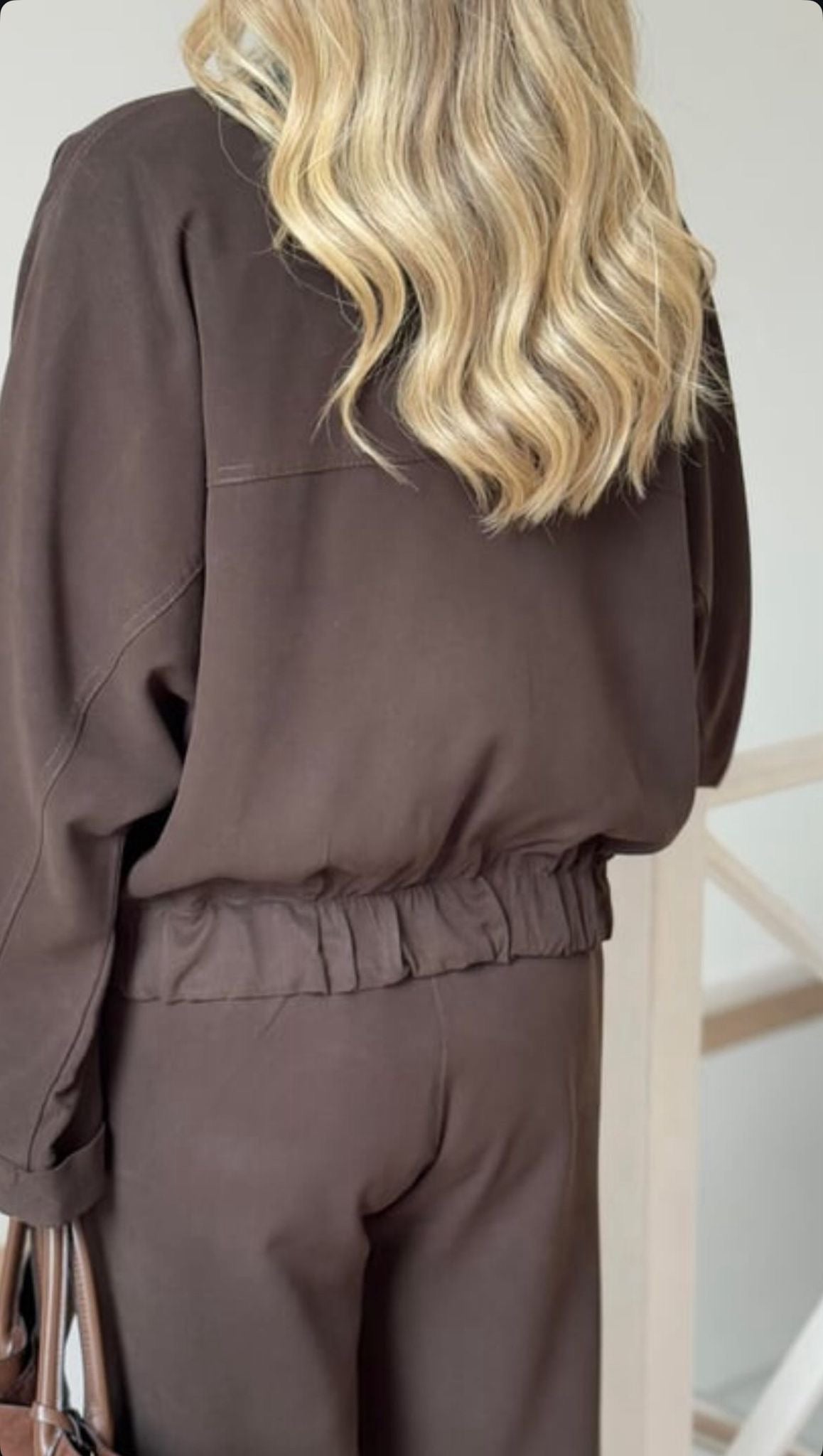 Tensel Gabardin PREMİUM takım Kahve
