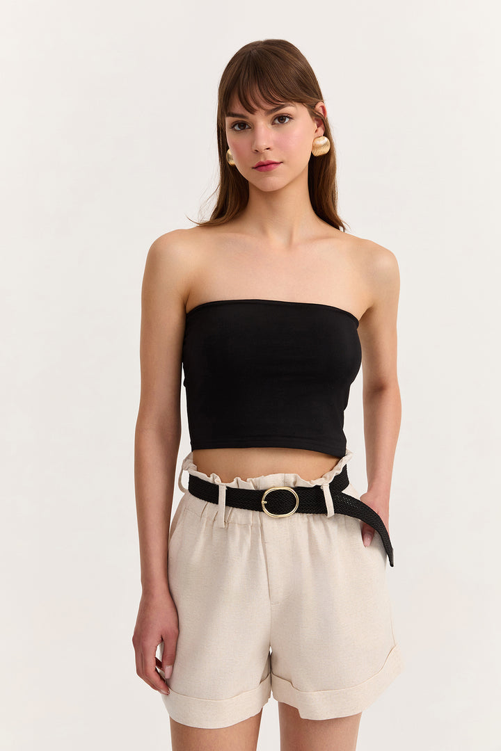 Quzu Basic büstiyer bluz