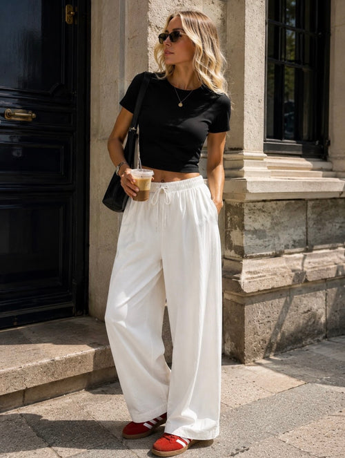 Basic Crop Body Tshirt Siyah